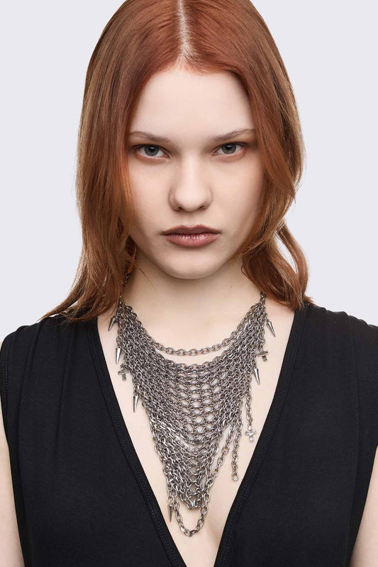 Valour Necklace Silver | Minga London